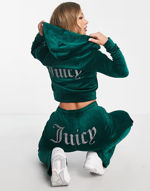 Dark Green Juicy Couture Pants
