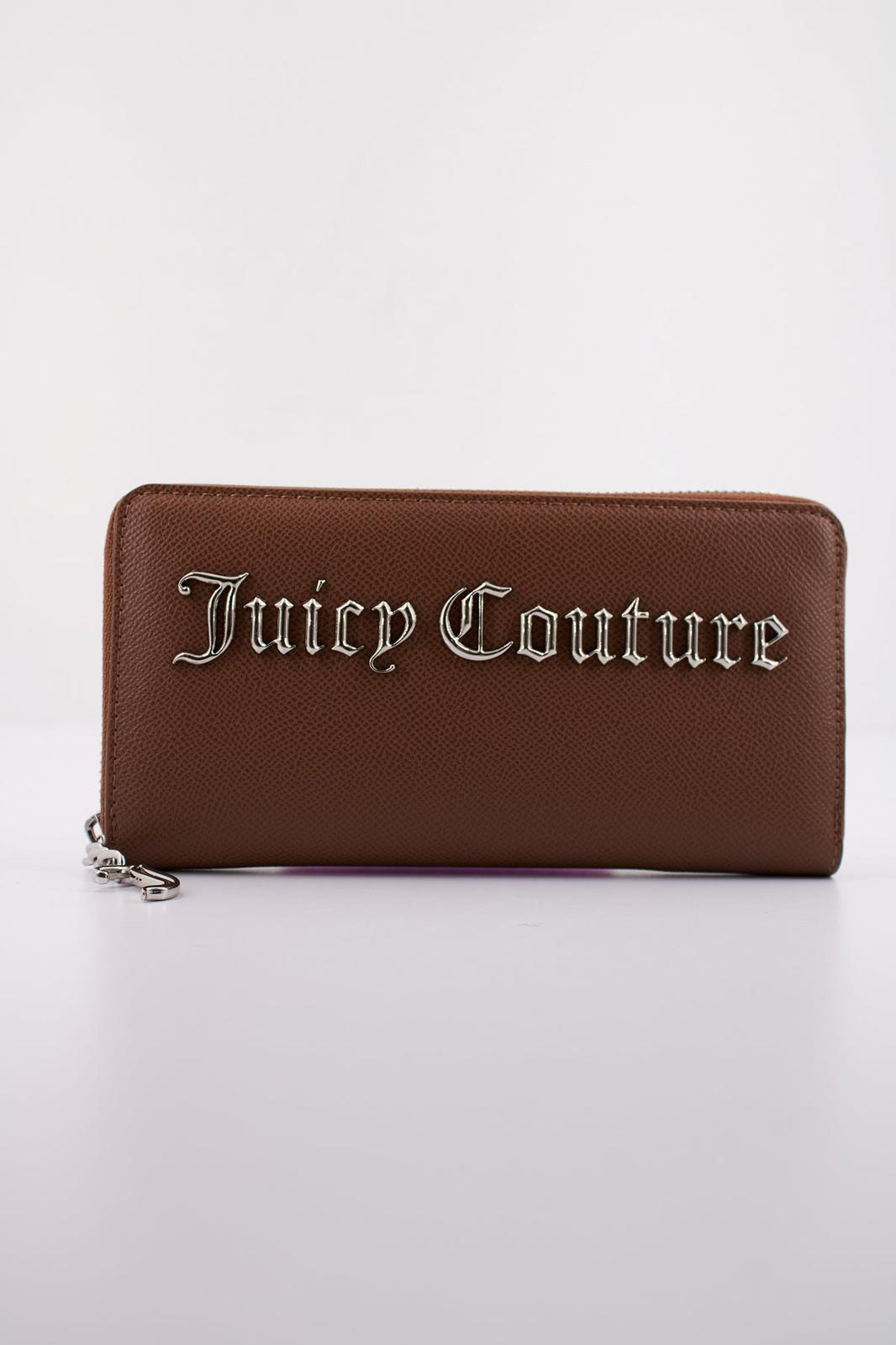 Juicy Couture Brown Zip-Around Wallet