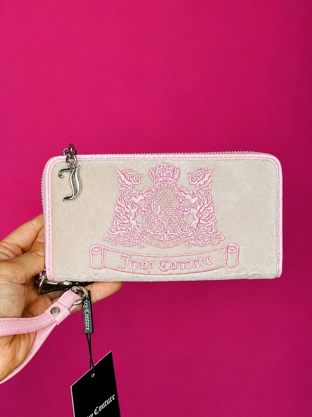 CREAM JUICY COUTURE WALLET