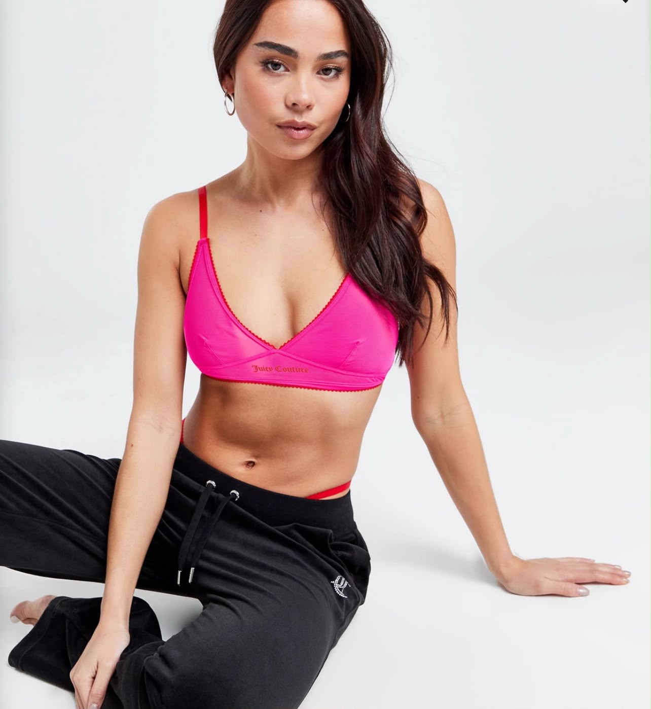 Hot Pink Juicy Bralette Size Medium
