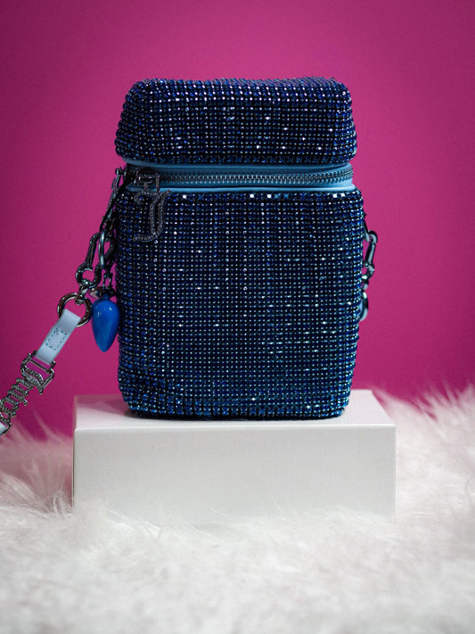 Juicy Couture Blue Rhinestone Bag