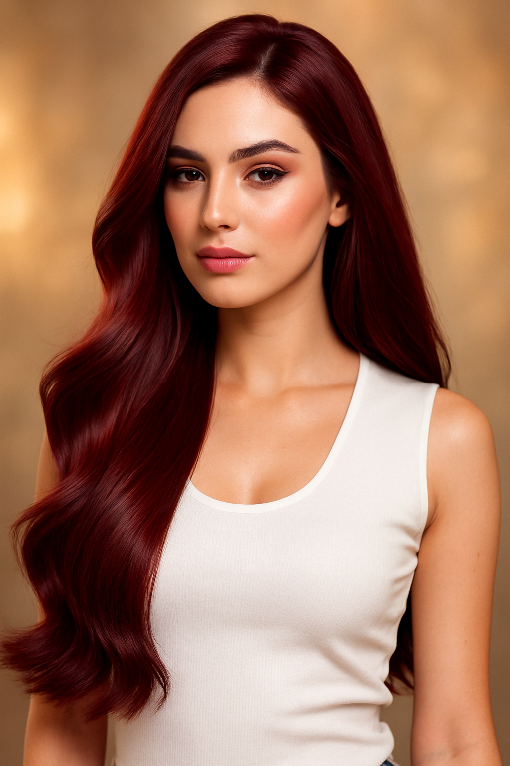 Couture Weft Clip-in Extensions, Violet Red