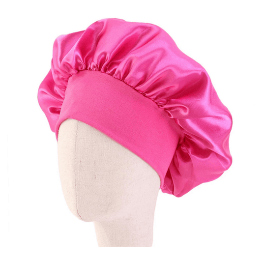 Random Color Silk Bonnet With Elastic Band