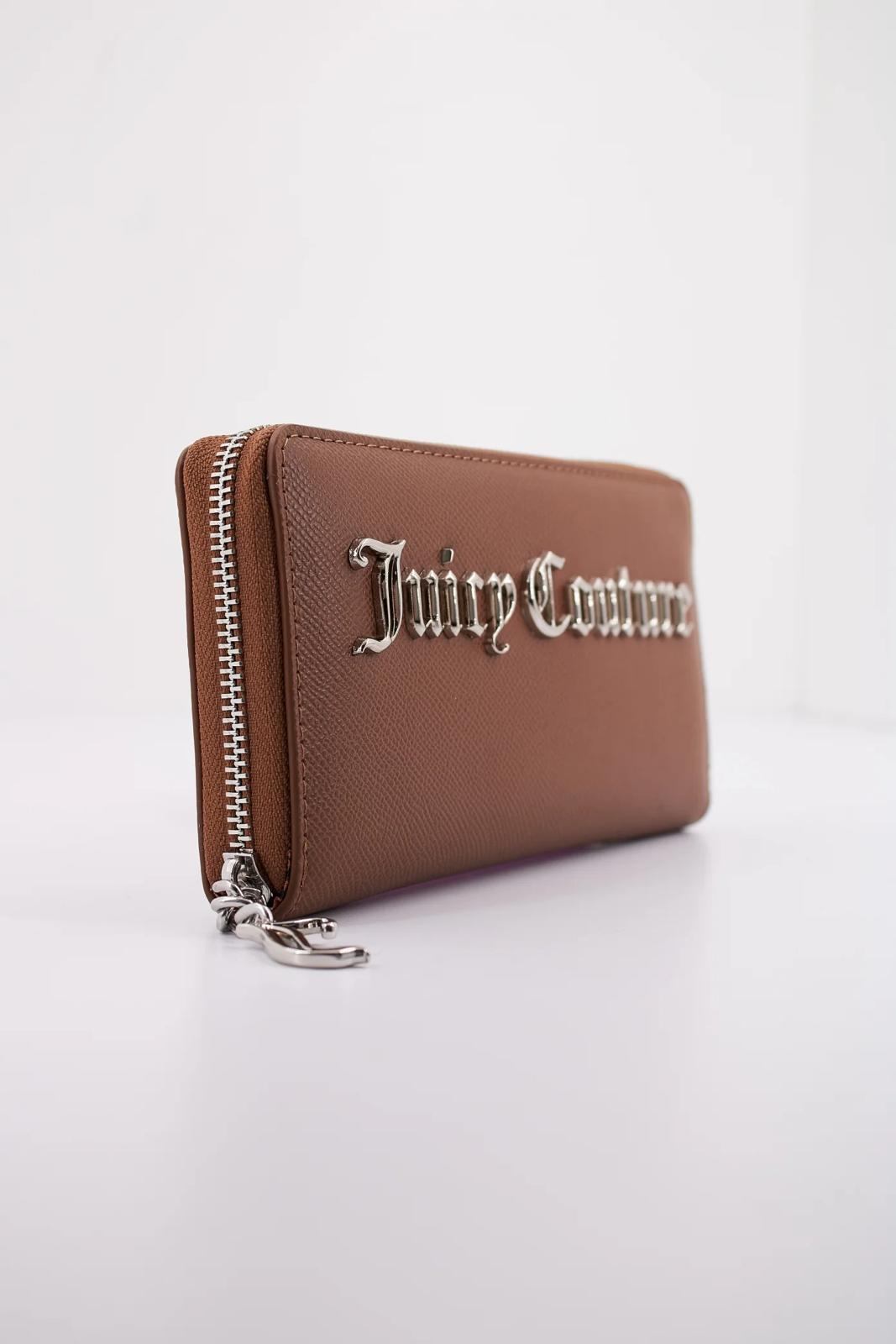 Juicy Couture Brown Zip-Around Wallet