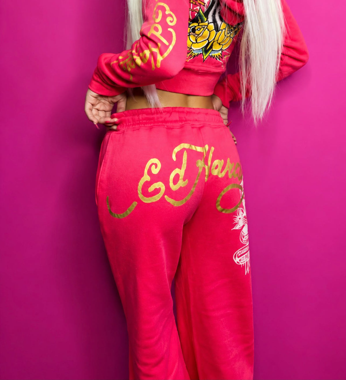 Ed Hardy Hot Pink Pants
