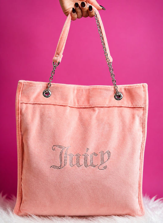 Juicy Couture Spacious Baby Pink Handbag